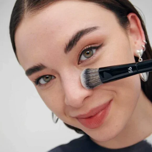 ❣️2/$36 NIB Sephora Collection PRO Foundation Brush #56 Retail Price $34.00 - Picture 3 of 7